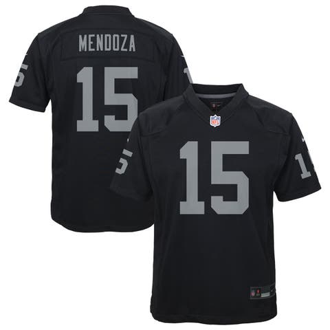 Youth Nike Fernando Mendoza Black Las Vegas Raiders Team Game Jersey