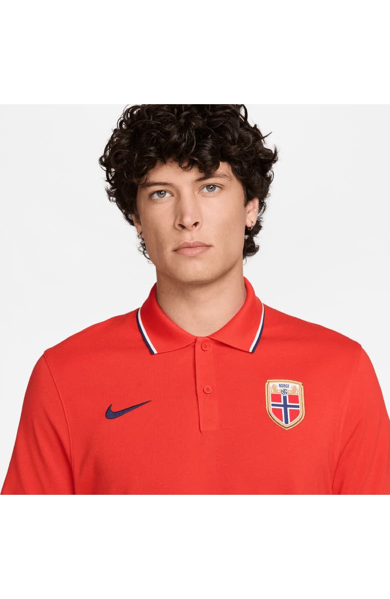 Nike Men's Nike Red Norway National Team Dri-FIT Polo, Alternate, color, Red