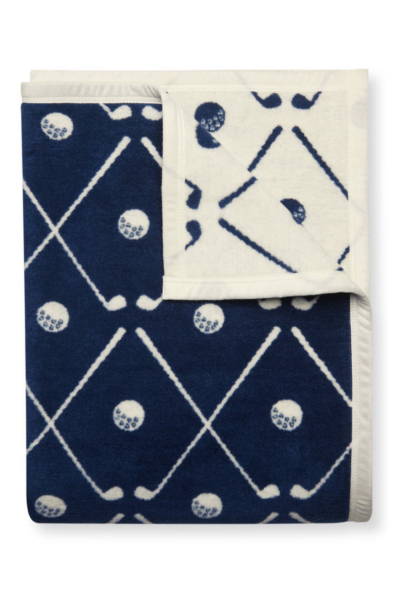 Hitting the Links Blanket, Main, color, NAVY