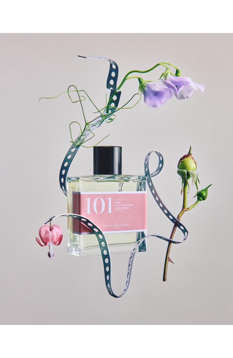 Bon Parfumeur 101 Rose, Sweet Pea & White Cedar Eau de Parfum, Alternate, color,