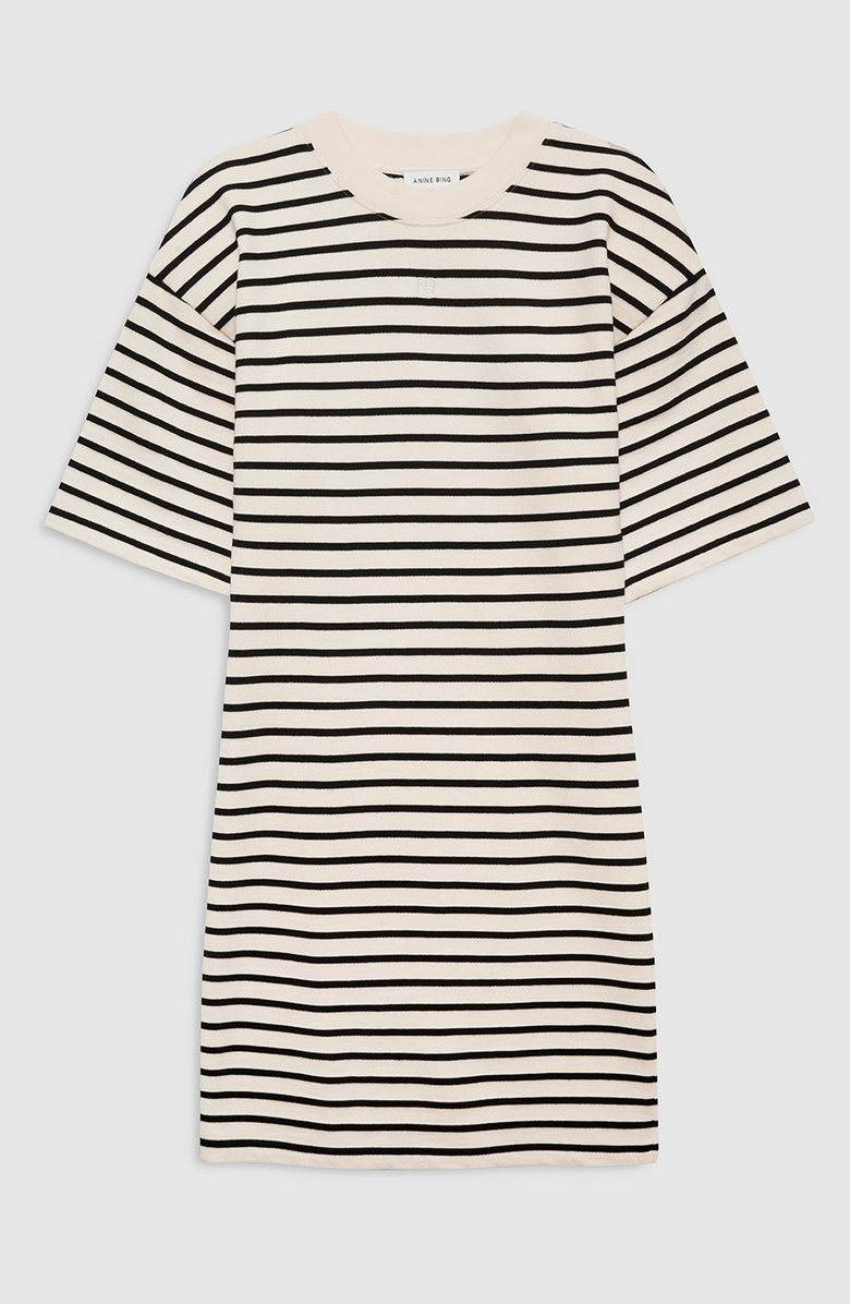 ANINE BING French Terry Mona Dress, Alternate, color, 