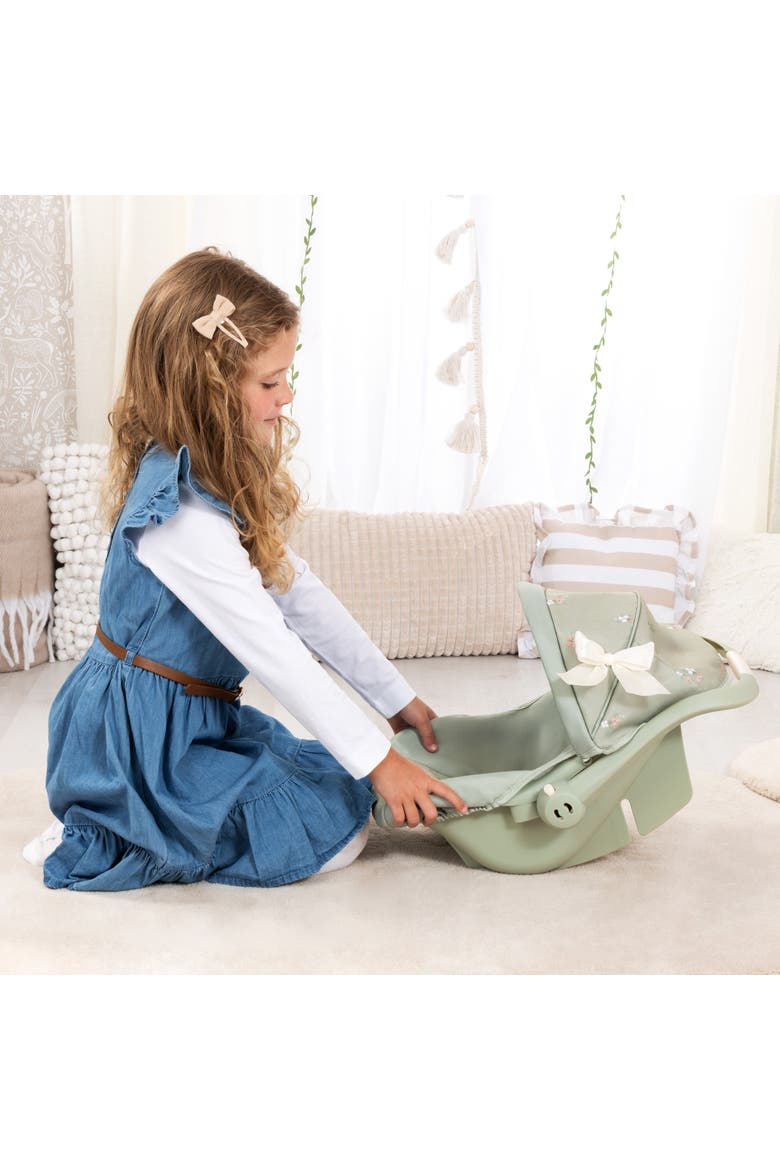 Doll Deluxe Car Seat Fits 18" Dolls, Ages 3+, Alternate, color, Multicolored