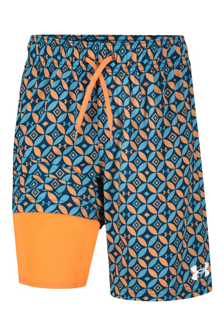Kids' Compression Volley Swim Trunks, Alternate, color, VARSITY BLUE