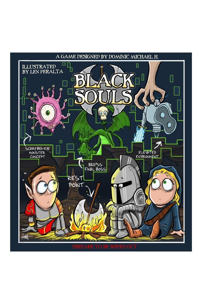 Black Souls (Boxed Board Game), Strategy, 15 Players, Kids, Alternate, color, Multicolored