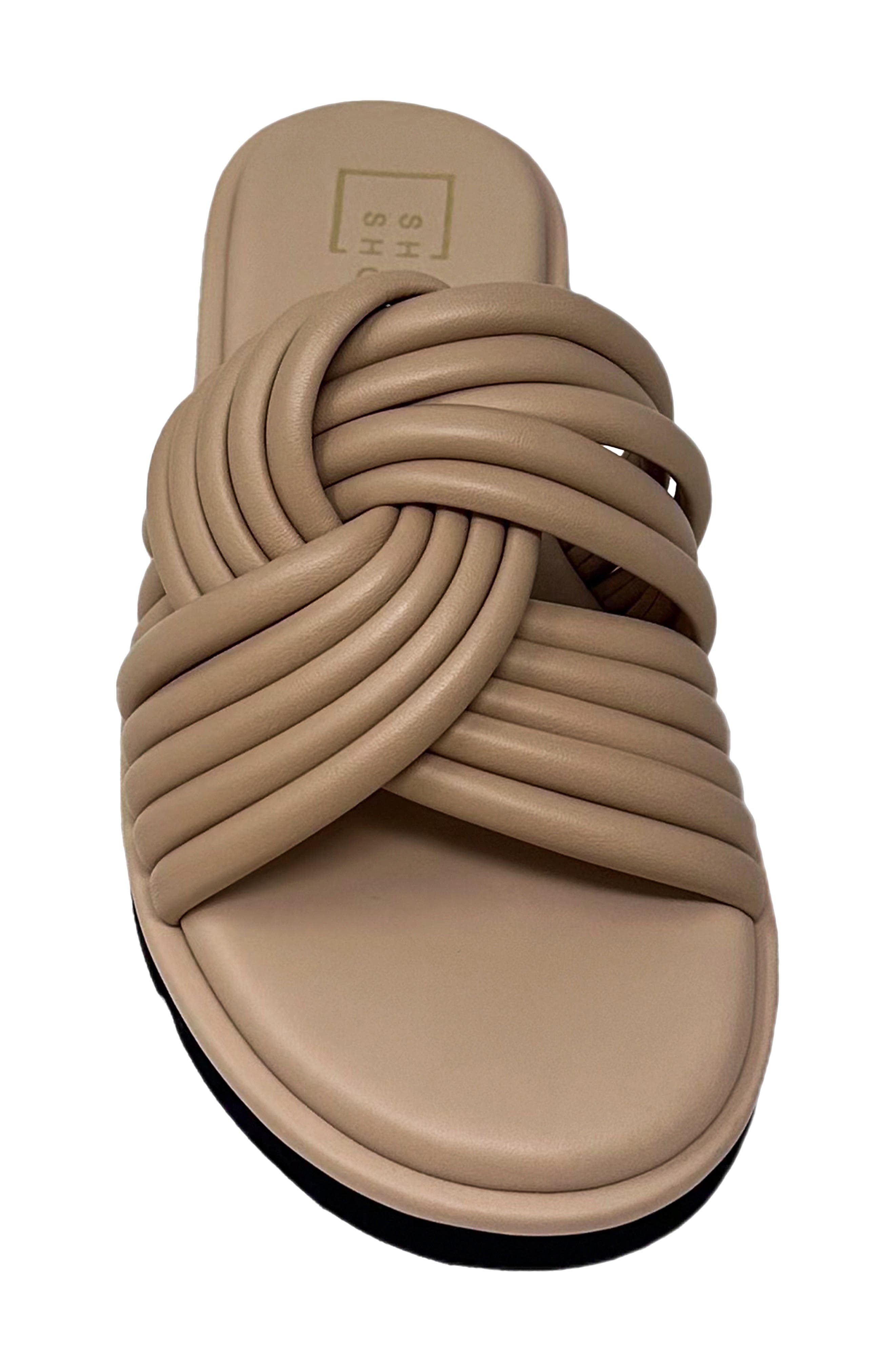 Cairo Slide Sandal, Alternate, color, NATURAL