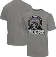Junk Food Men's Junk Food Graphite Las Vegas Raiders Wonderland Infinity Vibe T-Shirt