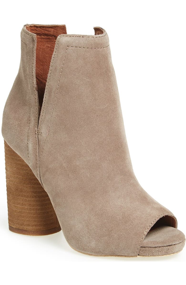 Jeffrey Campbell 'Oath' Peep Toe Platform Bootie, Main, color,