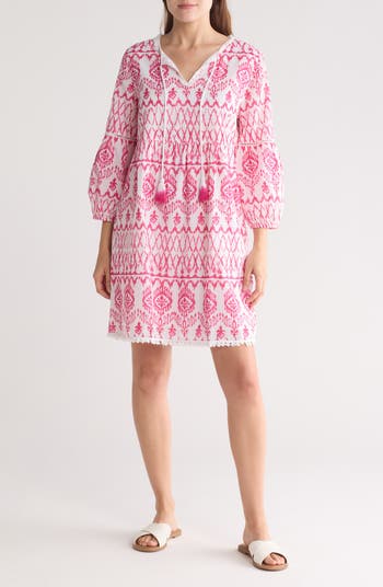 Tommy Bahama Mykonos Textured Button Dress Cover Up - Coconut