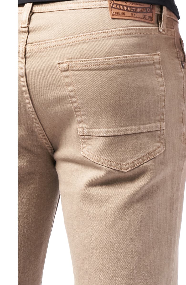 Devil-Dog Dungarees Slim Straight Leg Stretch Denim Shorts, Alternate, color,