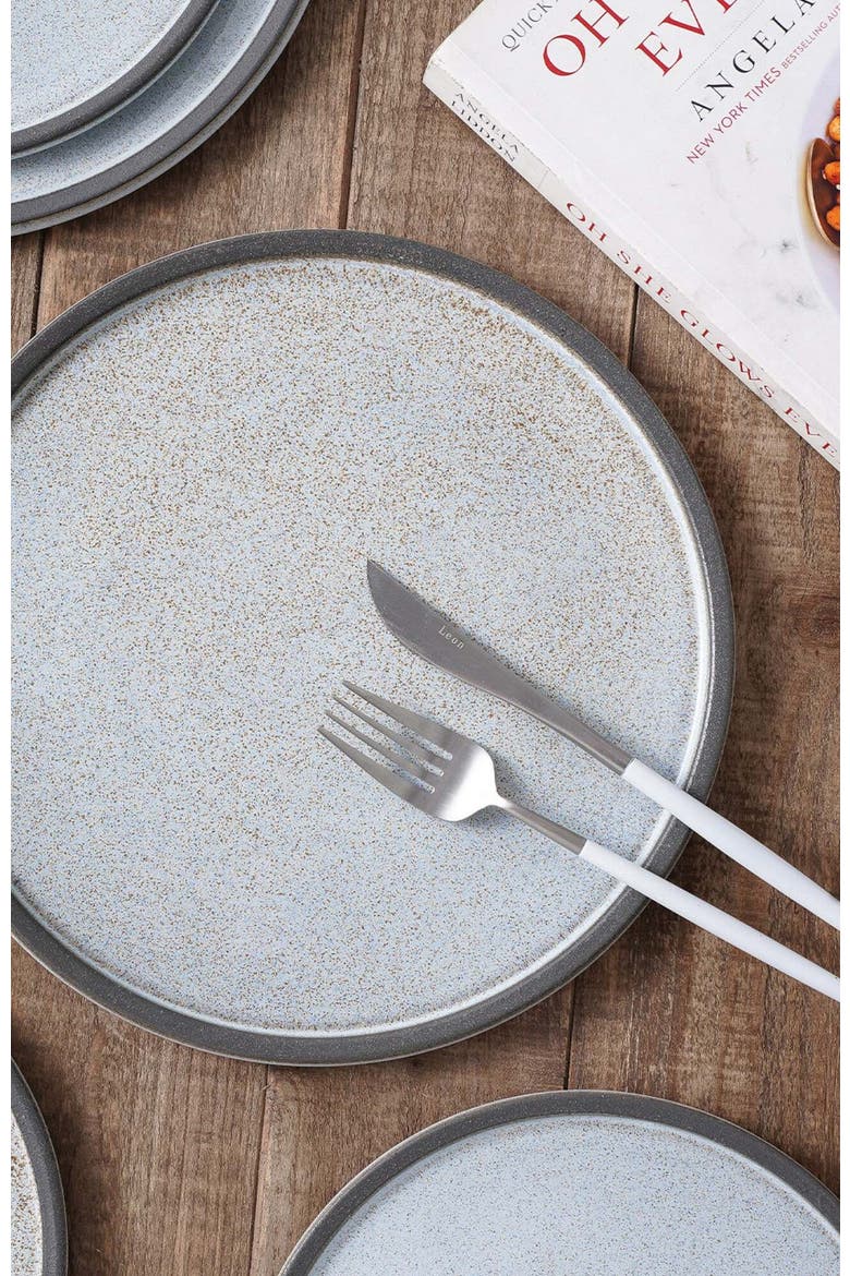 Vince Stoneware 4-Piece Salad Plate Set, Alternate, color, Gray-Green-Blue