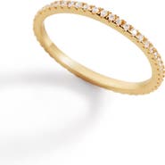 Mint & Lily Eternity Pave Ring