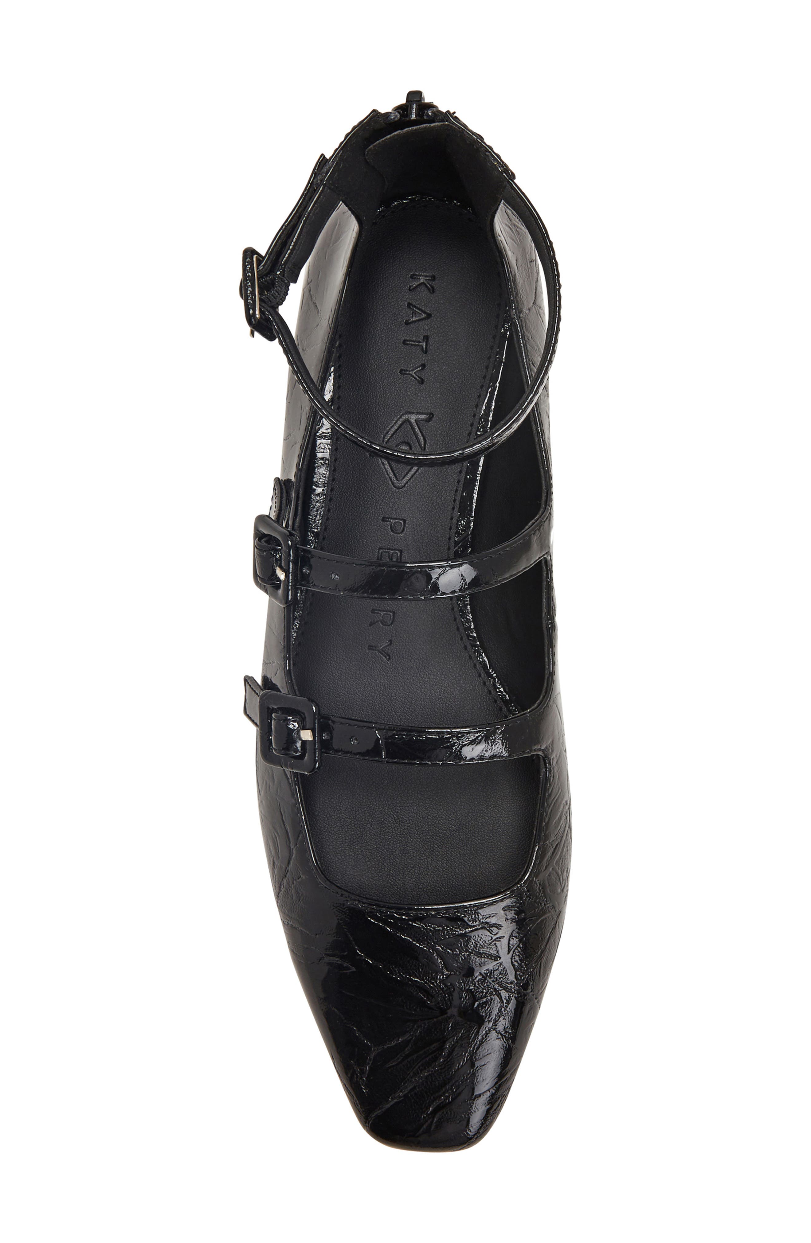 Katy Perry Confidant Mary Jane Flat, Alternate, color, Black