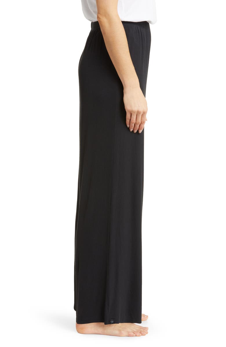 Barefoot Dreams<sup>®</sup> Ultra Soft Rib Wide Leg Pajama Pants, Alternate, color, 