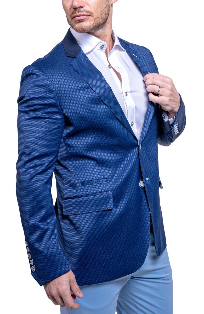 Maceoo Socrate Evo Ascension Blazer, Alternate, color, Blue