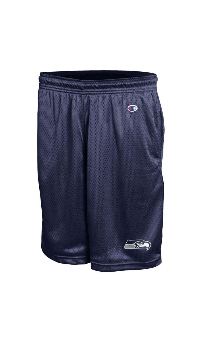 Champion Men's Champion College Navy Seattle Seahawks Classic Mesh Shorts, Alternate, color, College Navy