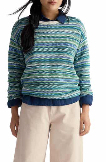 Betony Stripe Organic Cotton Sweater