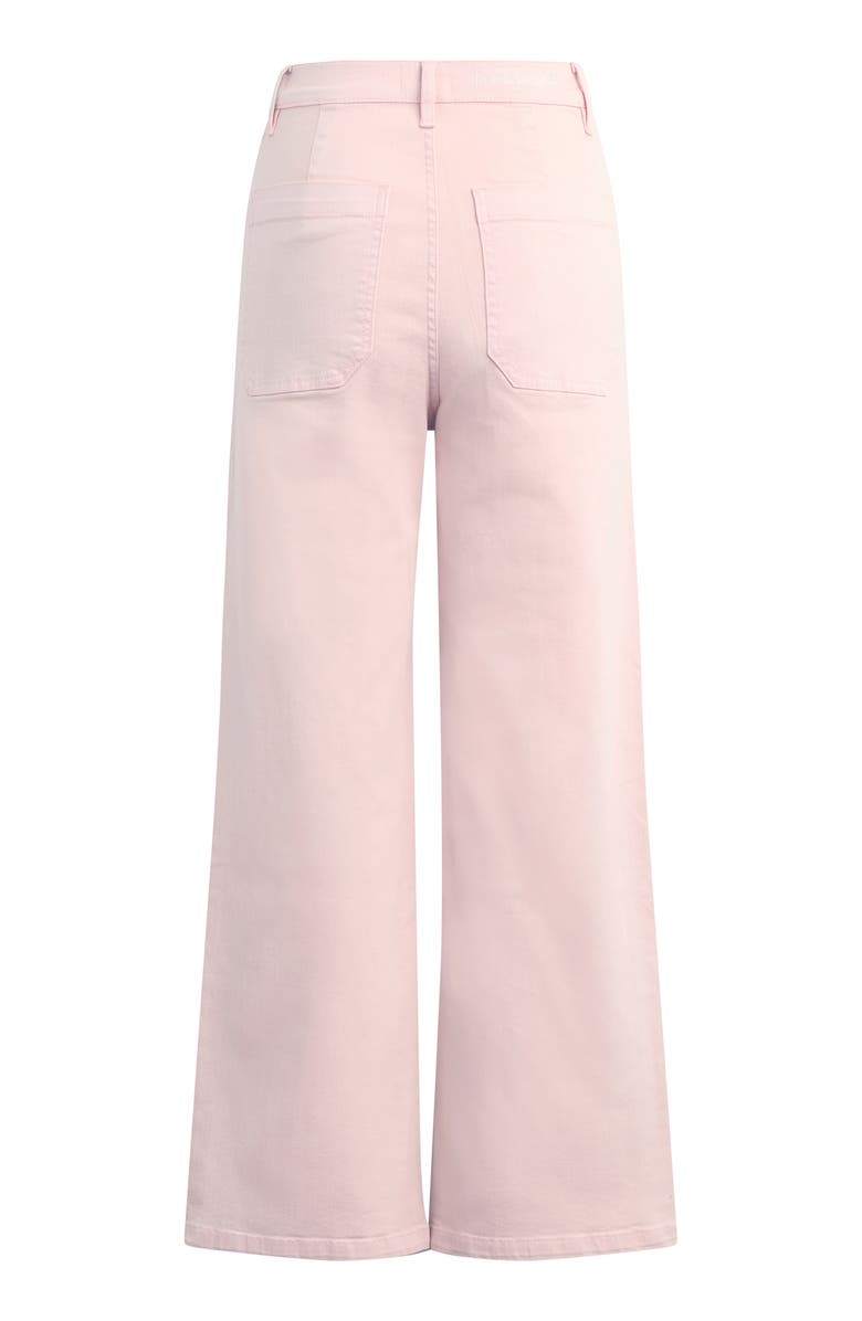 Favorite Daughter The Mischa Super High Waist Wide Leg Jeans, Alternate, color, Pale Pink