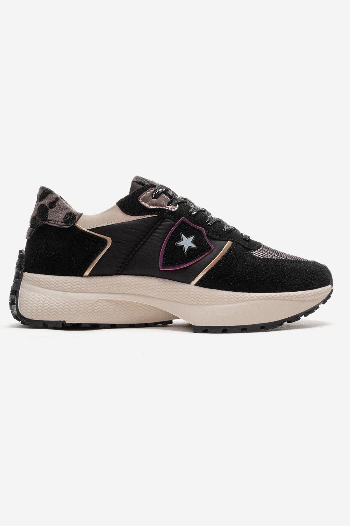 Prologue Shoes Biella Sneaker, Alternate, color, Black Suede