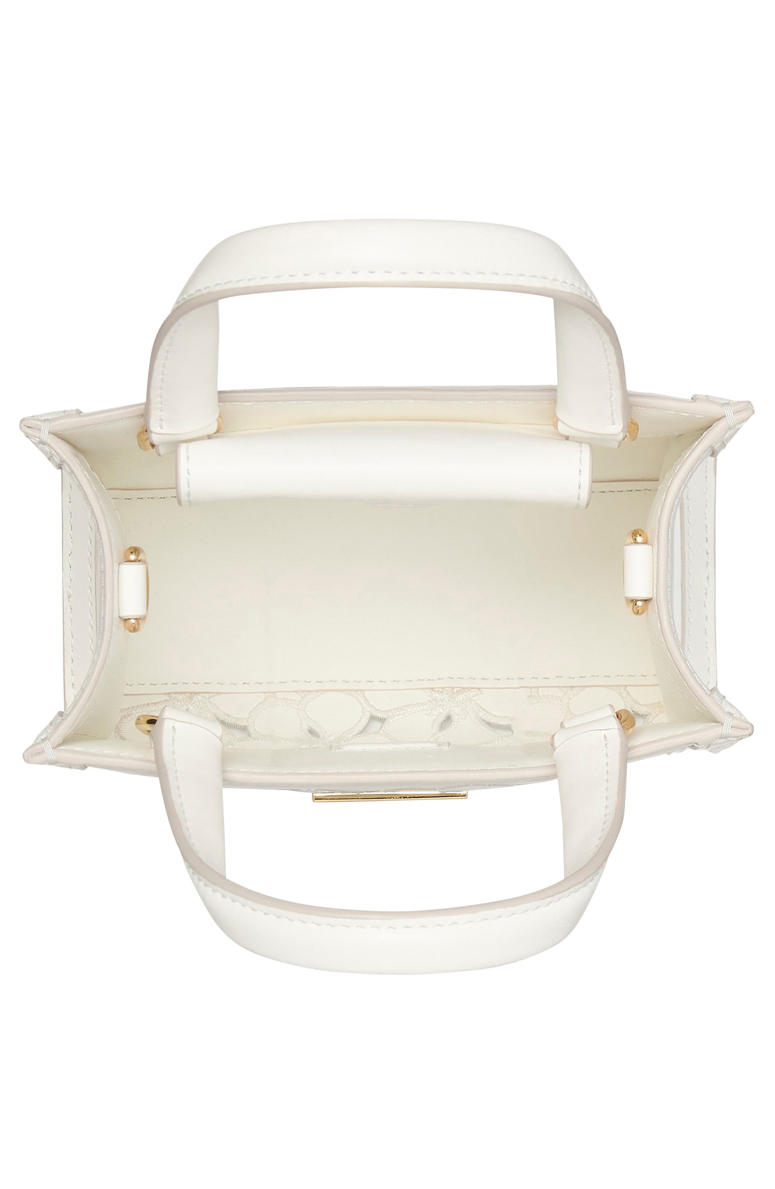 Kate Spade New York mini manhattan eyelet leather crossbody bag, Alternate, color, 