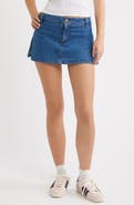 BP. Side Slit Denim Skort