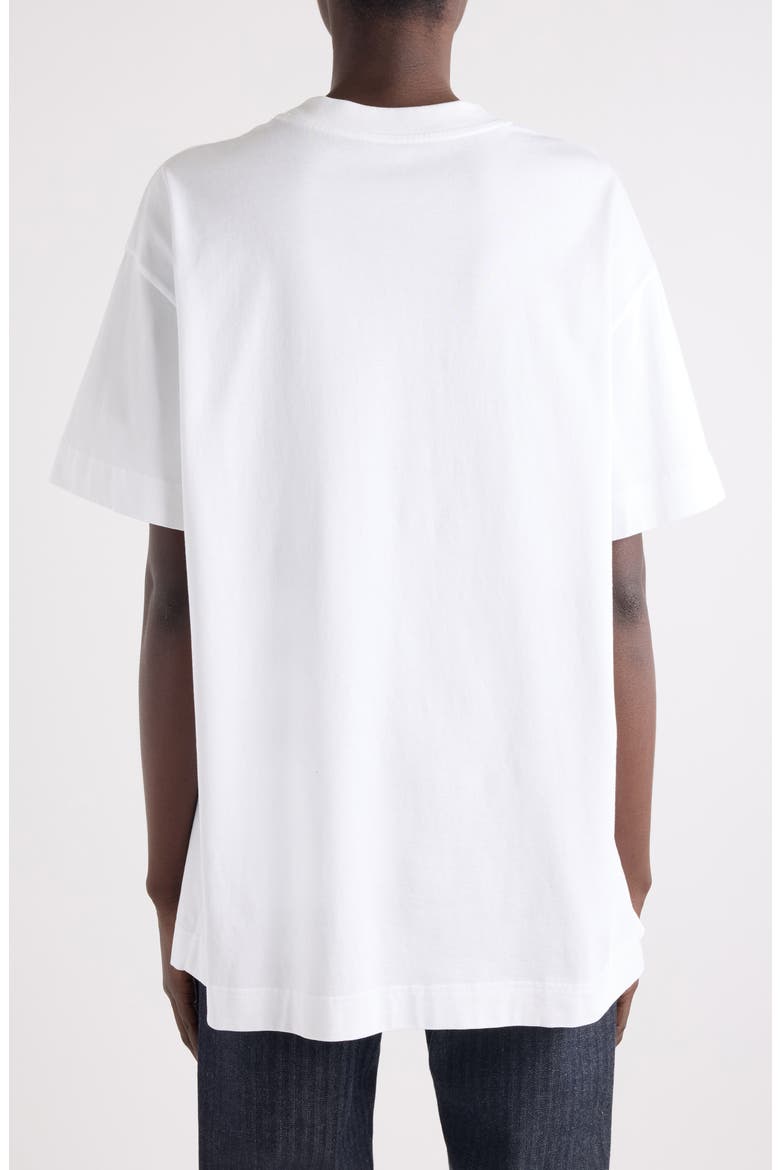 Boxy Logo Graphic T-Shirt, Alternate, color, WHITE
