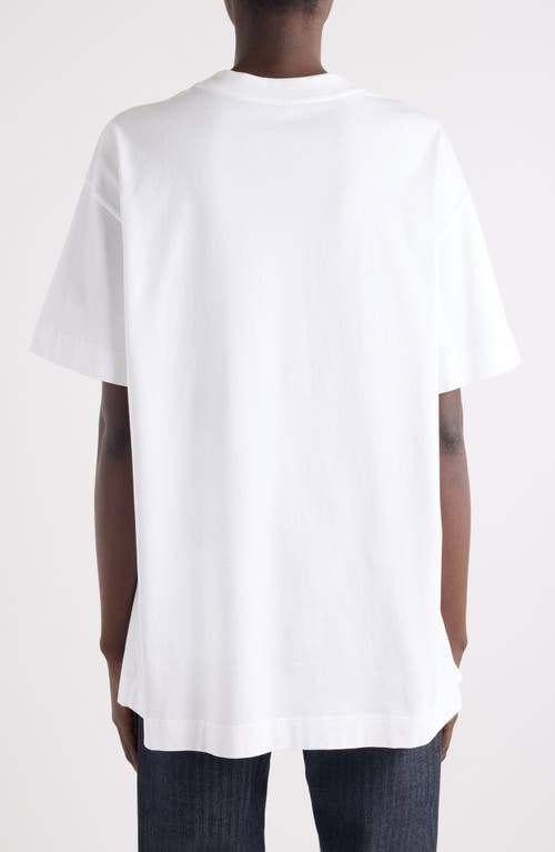 Givenchy Boxy Logo Graphic T-shirt In White