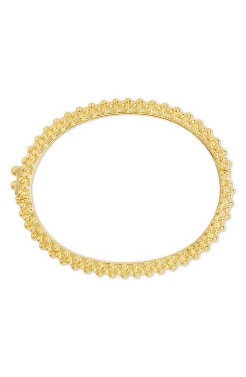 Karis Textured Bangle Bracelet