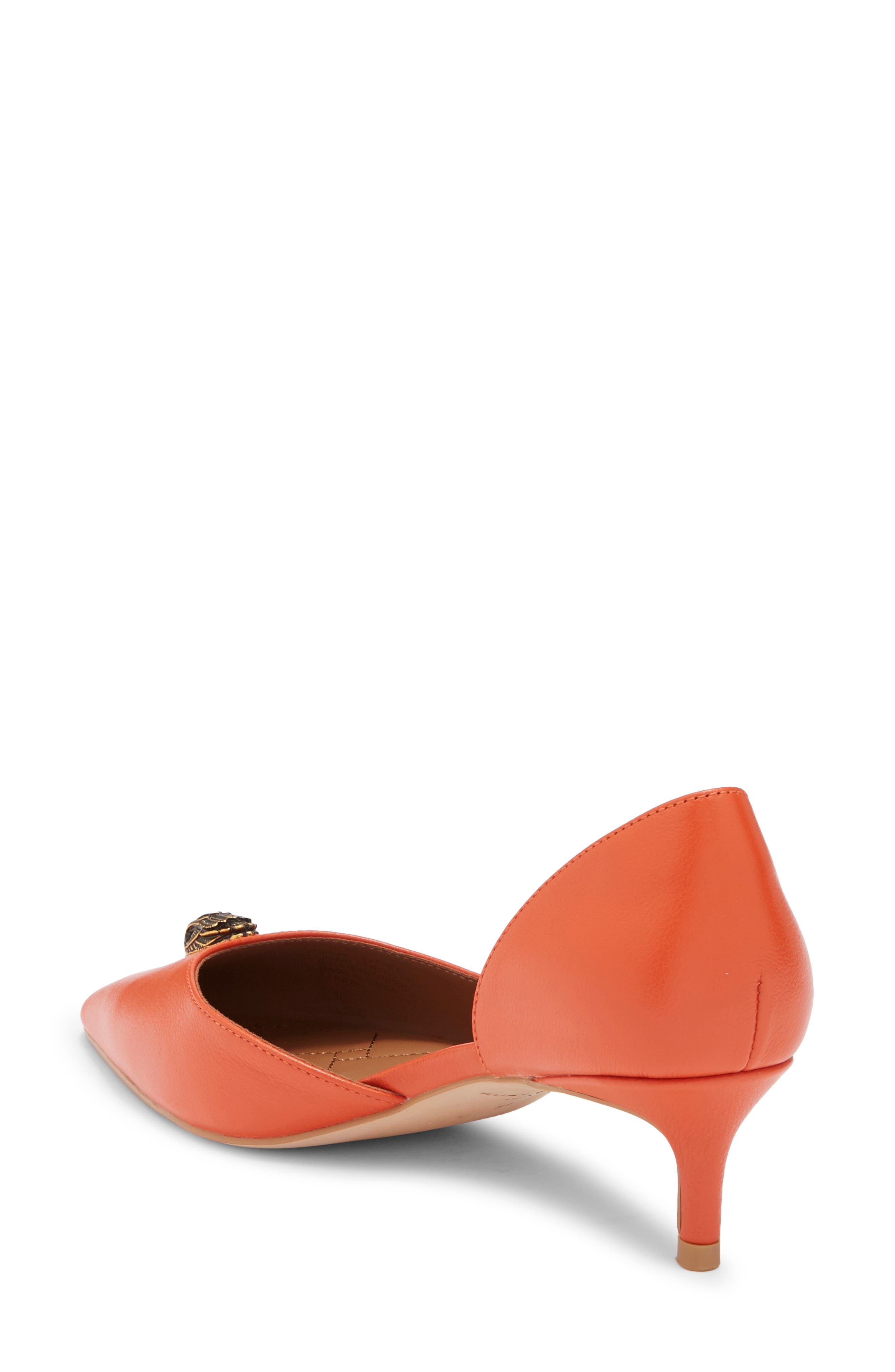Kurt Geiger London Belgravia d'Orsay Pump, Alternate, color, Orange
