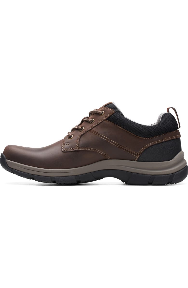 Clarks<sup>®</sup> Walpath Waterproof Low Boot, Alternate, color, Brown Leather