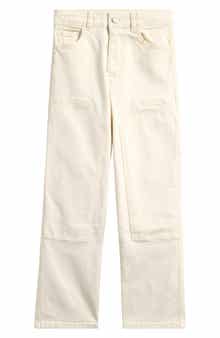 Reiss Kids' Straight Leg Cotton Jeans