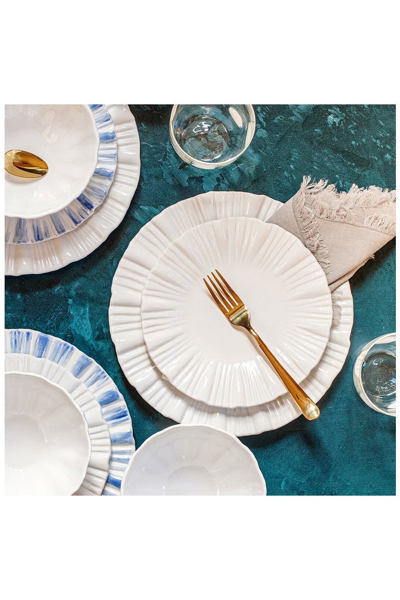 Bari Salad Plate, Alternate, color, WHITE
