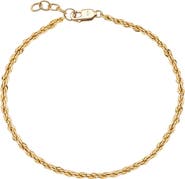 MADE BY MARY French Rope Chain Bracelet