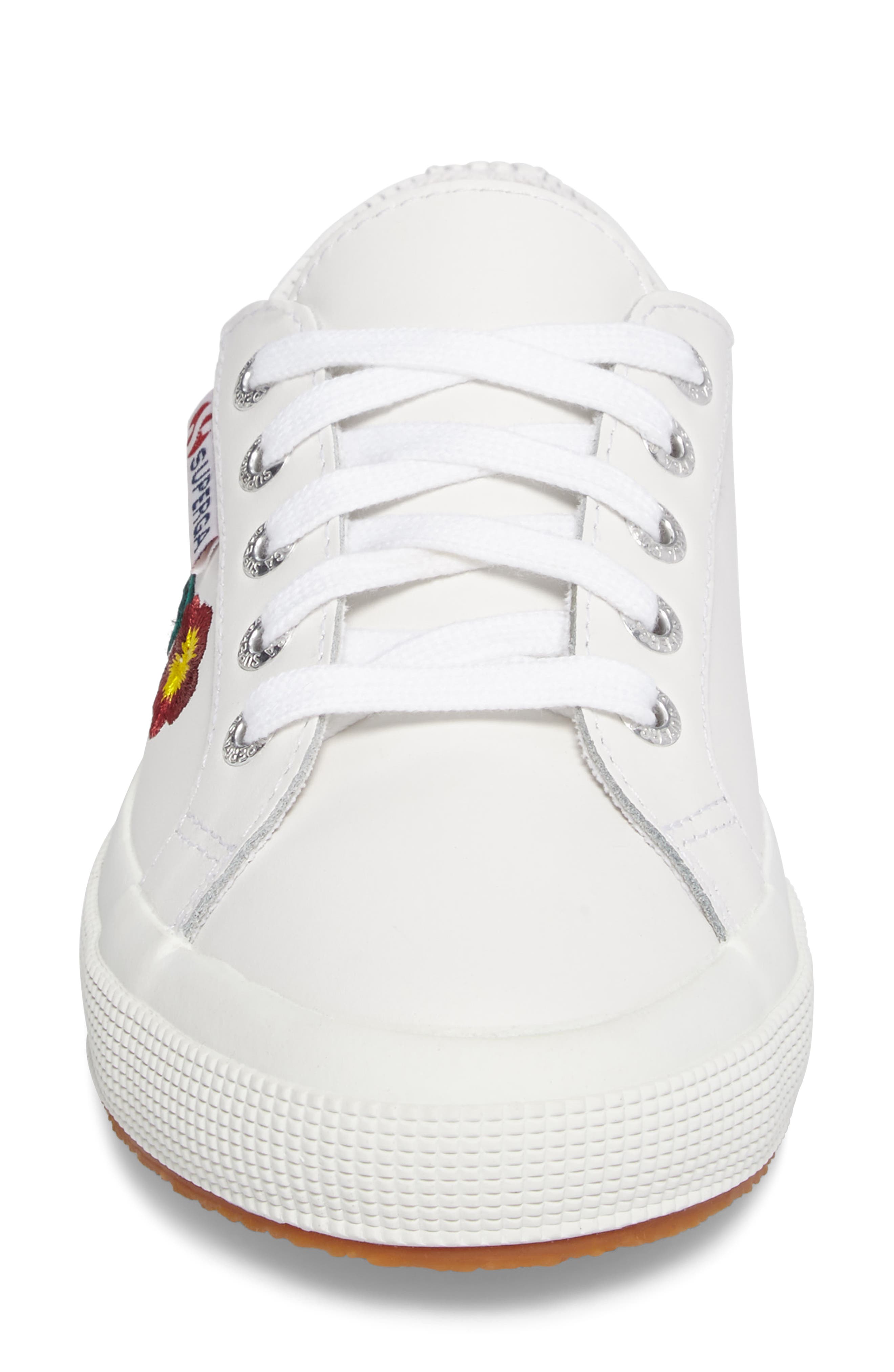 2750 Embroidered Sneaker, Alternate, color, WHITE