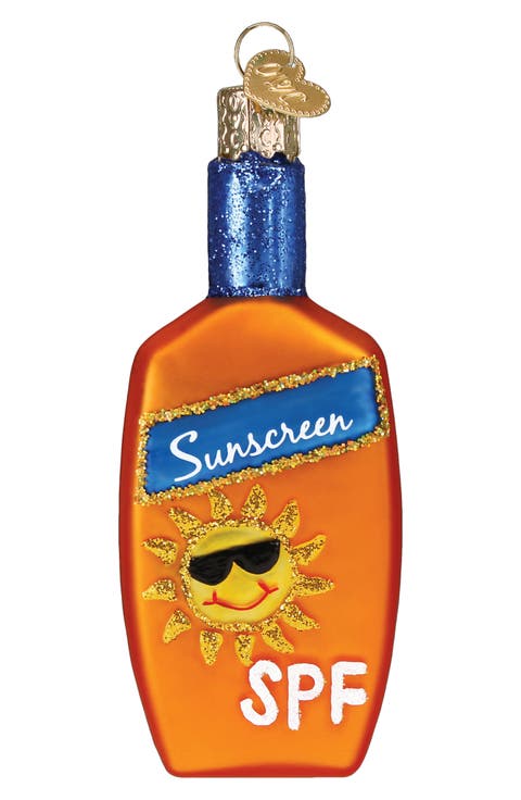 Sunscreen Ornament