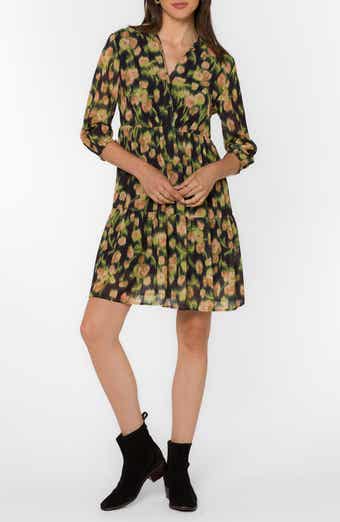 Cardea Surplice Tiered Minidress