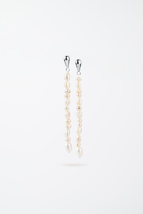Dew Pearl Strand Earrings