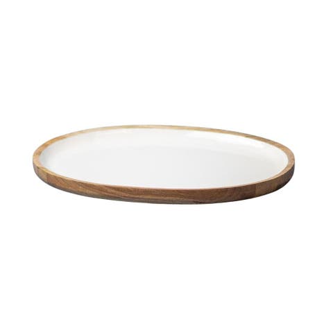 Madras Oval Platter