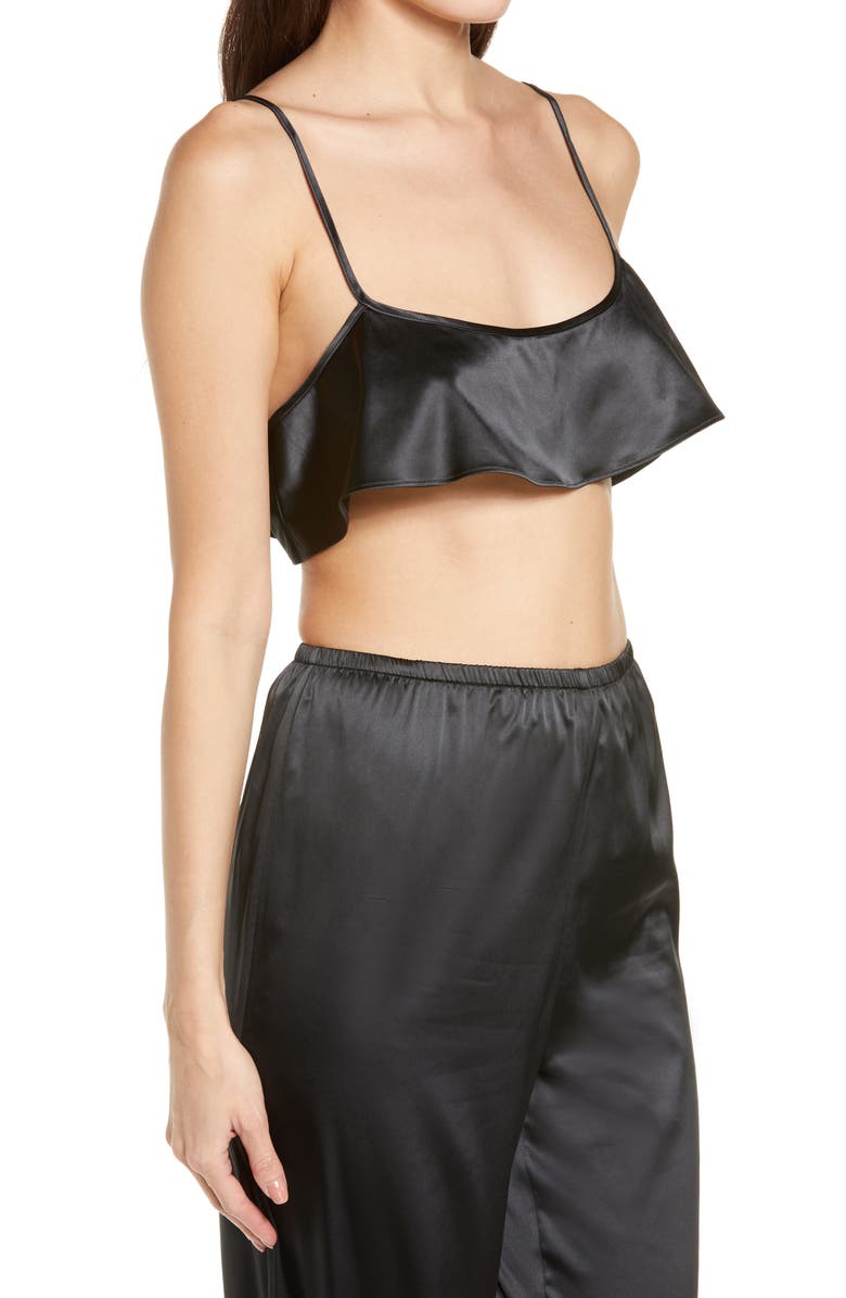 SKIMS Woven Shine Cami, Alternate, color,