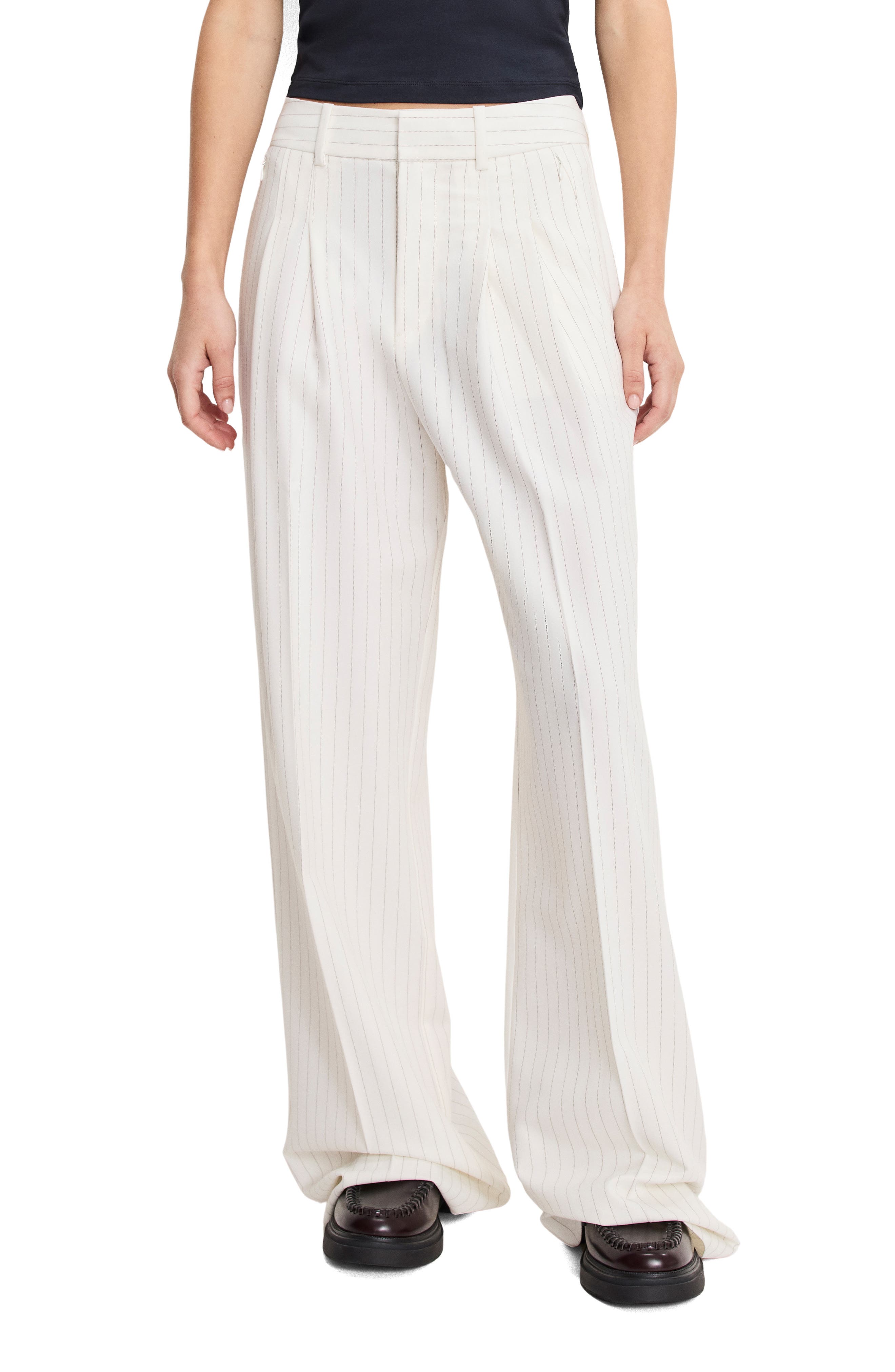 Essential Wide Leg Suiting Pants