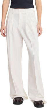 Good American Essential Wide Leg Suiting Pants