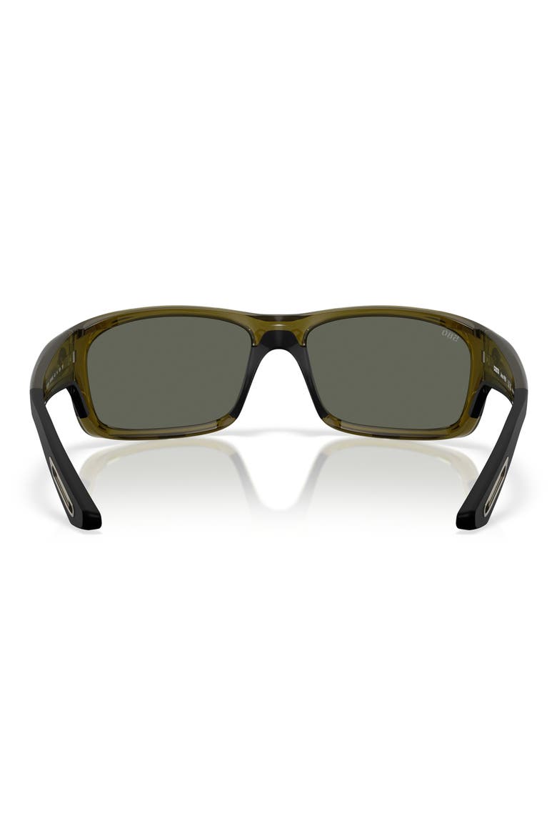 Jose Pro 62mm Polarized Rectangular Sunglasses, Alternate, color, SEAGRASS/ GRAY