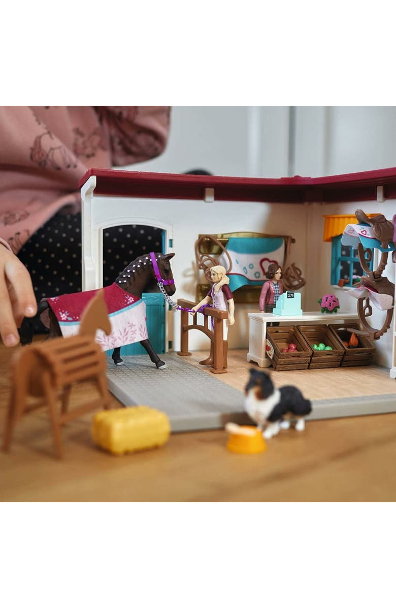 Schleich Horse Club Horse Shop 67 Piece Playsets, Alternate, color, Multicolored