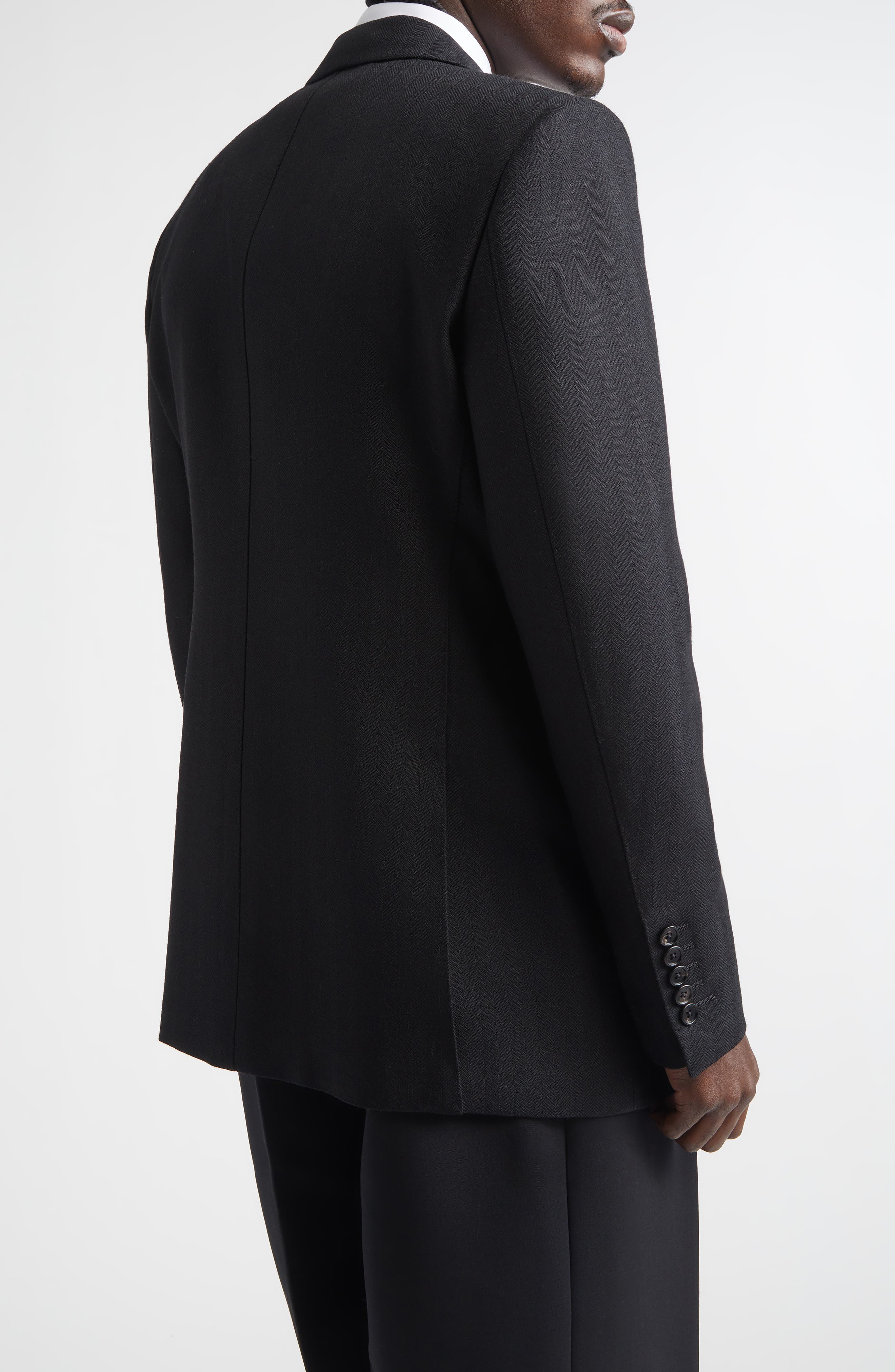 Shelton Wool Herringbone Sport Coat - image 2