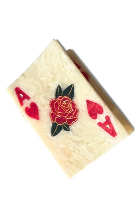 Ace of Hearts Hair Claw Clip