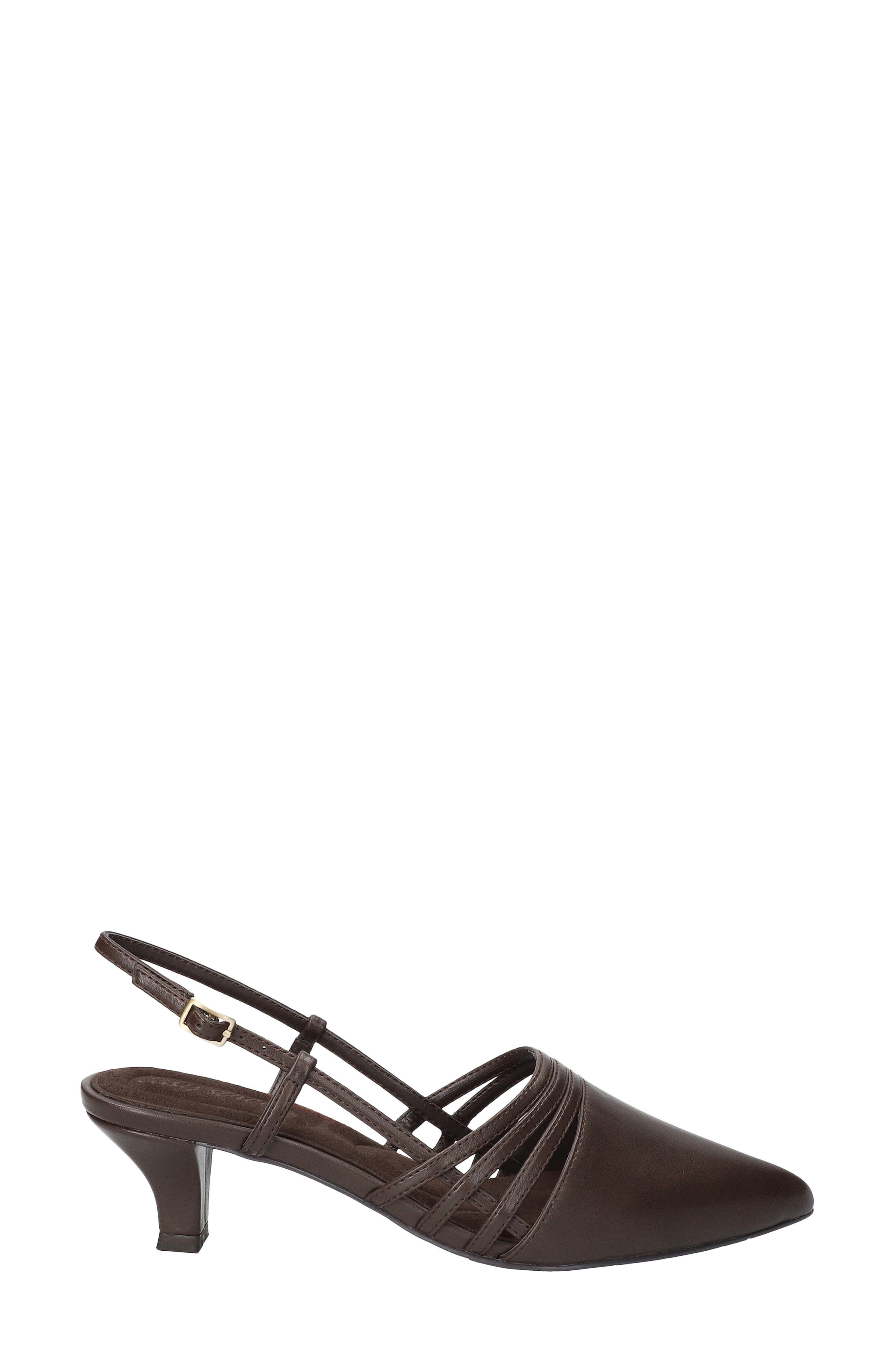 Aura Slingback Pump, Alternate, color, BROWN