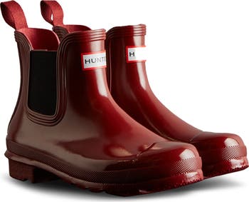 Hunter Original Gloss Waterproof Chelsea Boot Women Nordstromrack