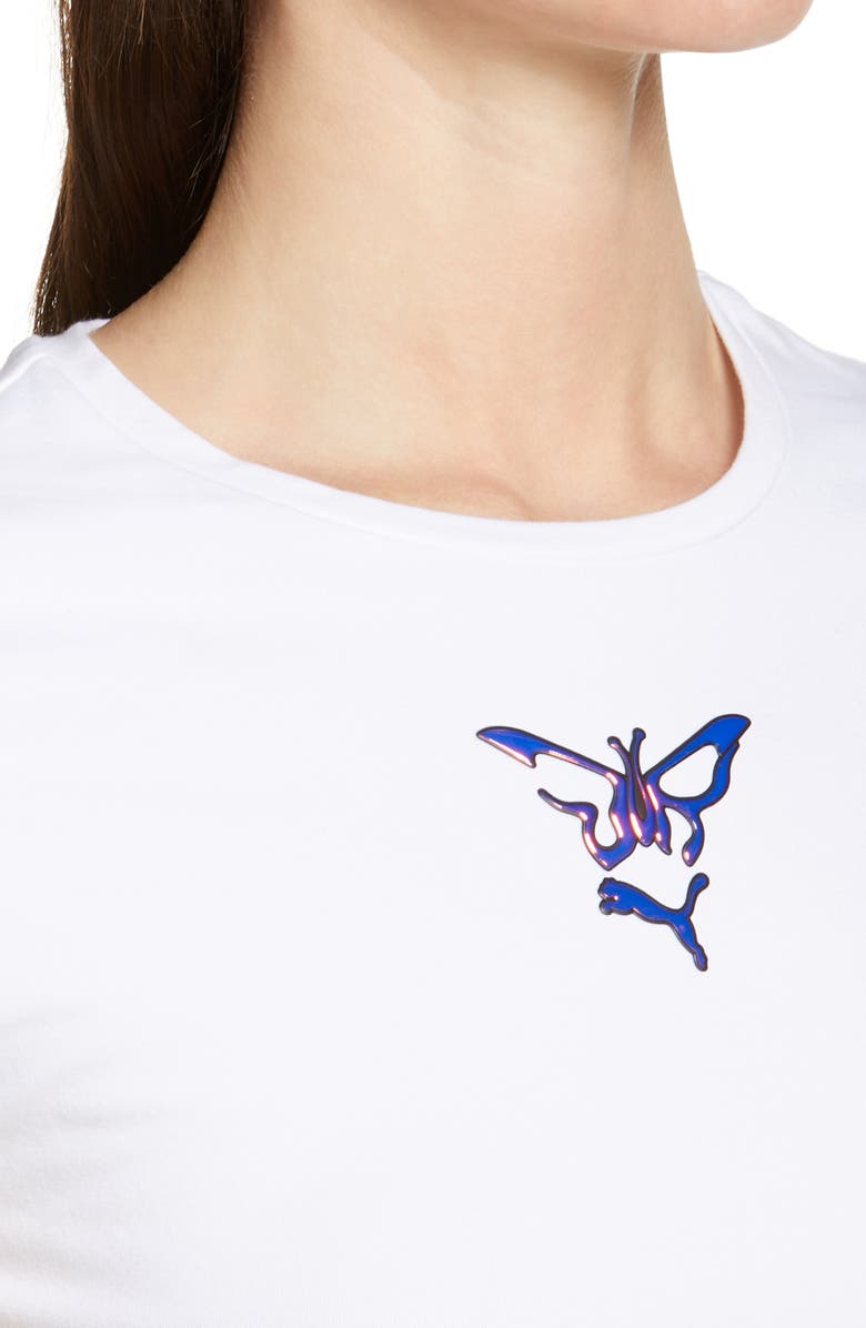 PUMA x DUA LIPA Slim Graphic Tee, Alternate, color,