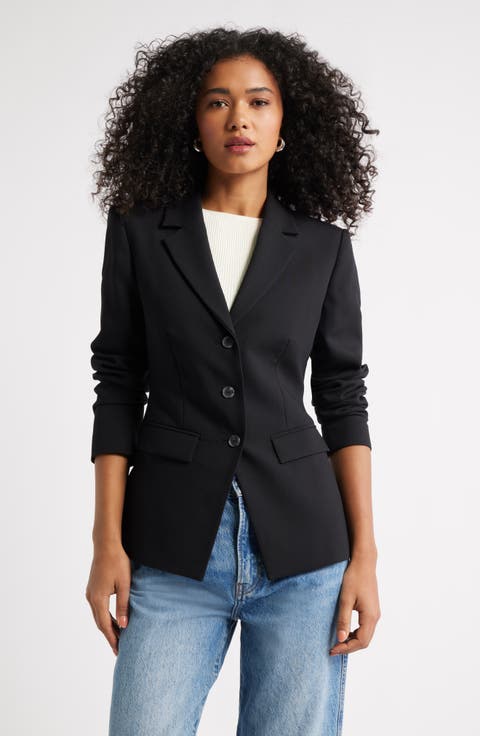 The Icon Fitted Single Breasted Blazer