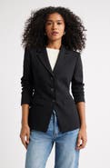 Open Edit The Icon Fitted Single Breasted Blazer