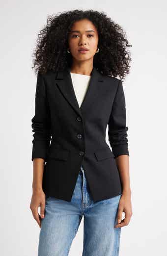 Icon Twill 3-Button Fitted Blazer